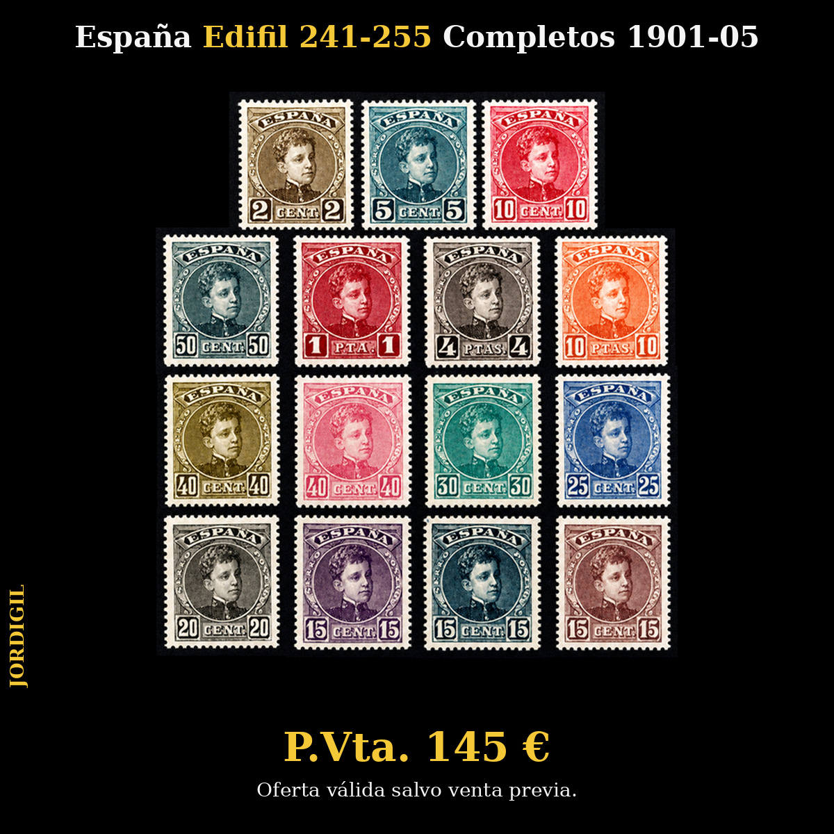 España · Edifil 241-255